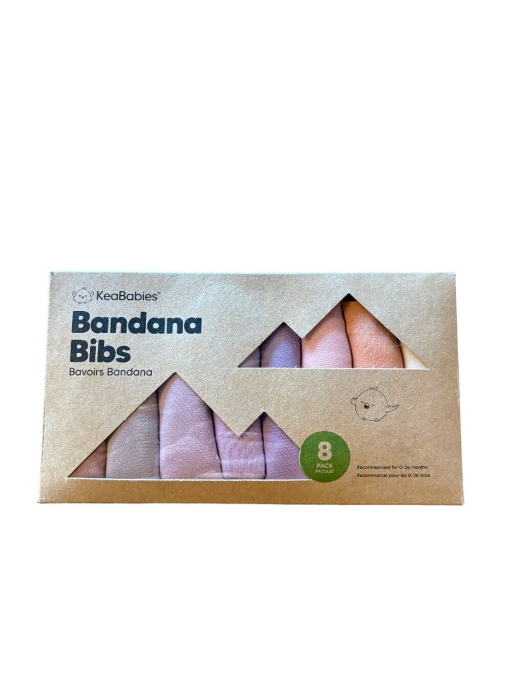 NIB Kea Babies Bandana Bibs Set of 8